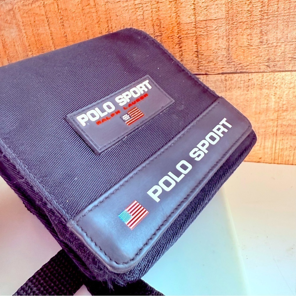 Unisex Ralph Lauren Polo Sport Vintage Y2K Mini Crossbody Bag - Picture 3 of 9